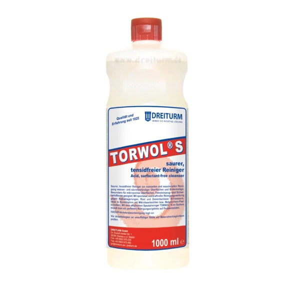 Dreiturm Torwol S - saurer, tensidfreier Reiniger - 1 Liter Flasche