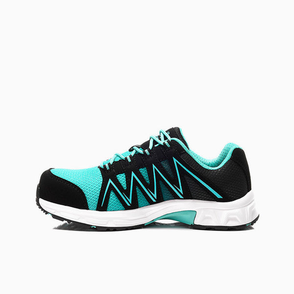 JORI Damenhalbschuh SPEEDY black-aqua Low ESD S1P