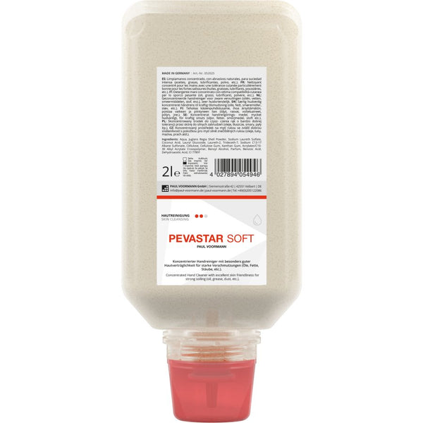PEVASTAR SOFT Handreiniger - Konzentrierter Hautreiniger mit hoher Hautverträglichkeit