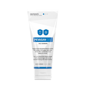 PEVASAN GEL Hautschutzgel - Hygienisches Händedesinfektionsmittel und Schutzgel