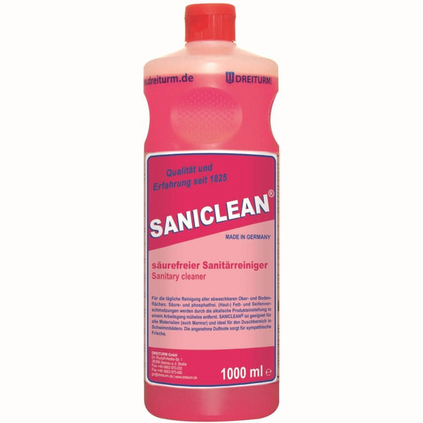 Dreiturm SANICLEAN Sanitär-Allzweckreiniger - 1 Liter Flasche