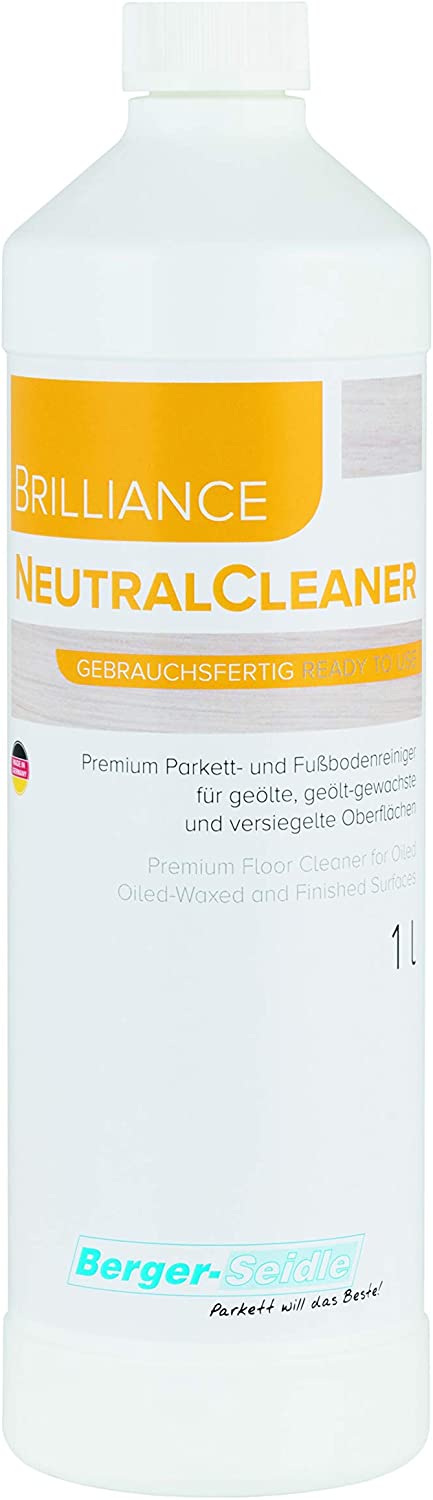 Berger-Seidle Neutral Cleaner - Premium Parkett- und Fußbodenreiniger - 1 Liter Flasche