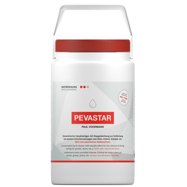 PEVASTAR Pastöser Handreiniger - Fließfähige Handwaschpaste mit natürlichen Reibemitteln