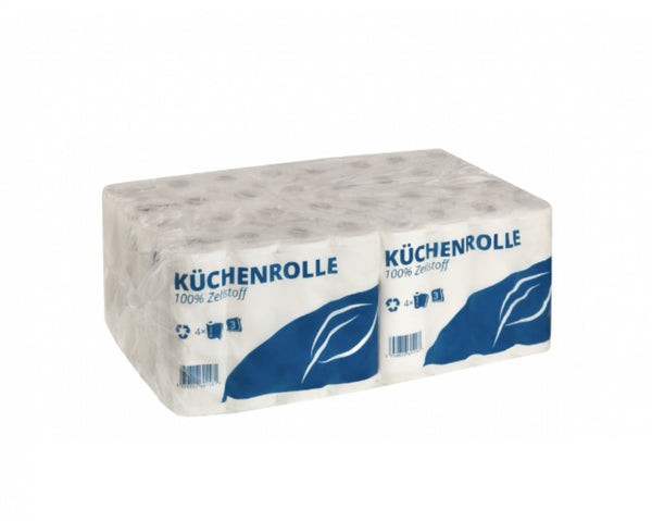 Küchenrollen 3- lagig, weiß, 32 Rollen
