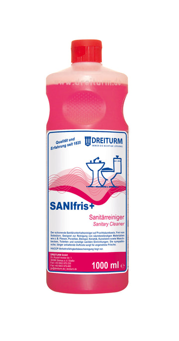 Dreiturm SANIfris+ Sanitärreiniger - 1 Liter Flasche
