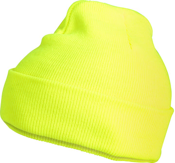 Prevent Wintermütze in neongelb